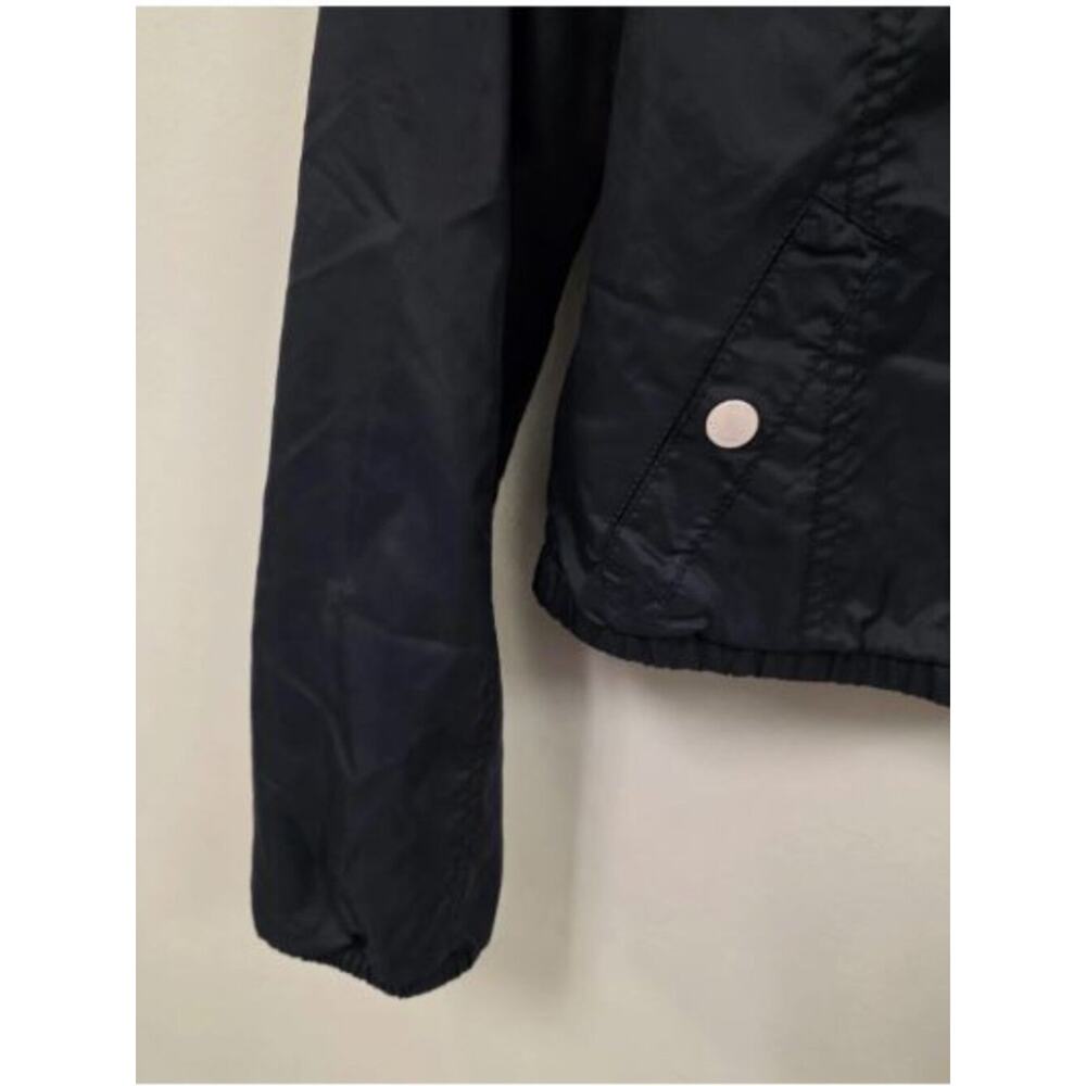 Vintage Y2K Hollister Windbreaker Jacket Hooded Large Blue Pink Logo Bella Swan - Picture 5 of 10